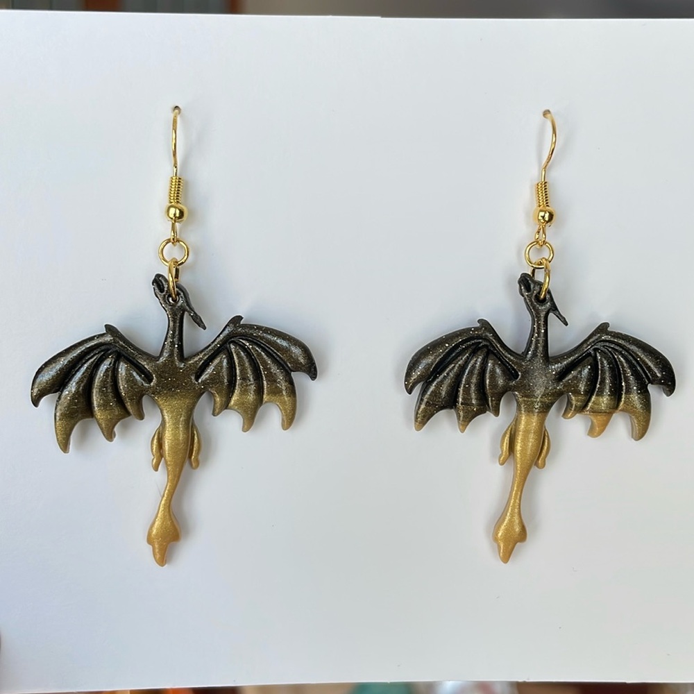 Dragon or Wyvern Earrinngs